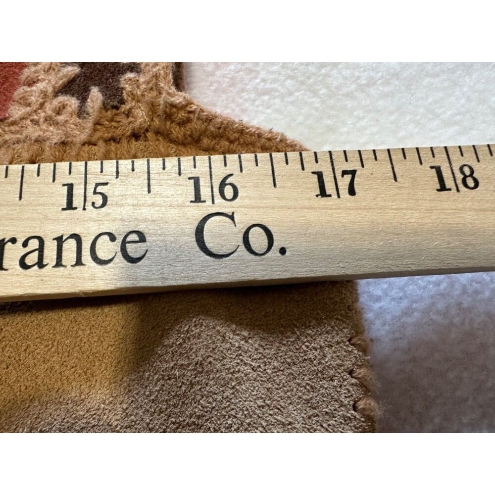 Vintage 70’s Suede Vest Skirt Set SZ 11/12 MEASUREMENTS BELOW - Picture 10 of 15
